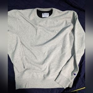 Medium Gray Powerblend crewneck sweatshirt